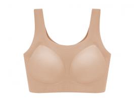 【836】（Wide Shoulder Straps）Letter Foam Seamless Invisible Dual-Size Bra